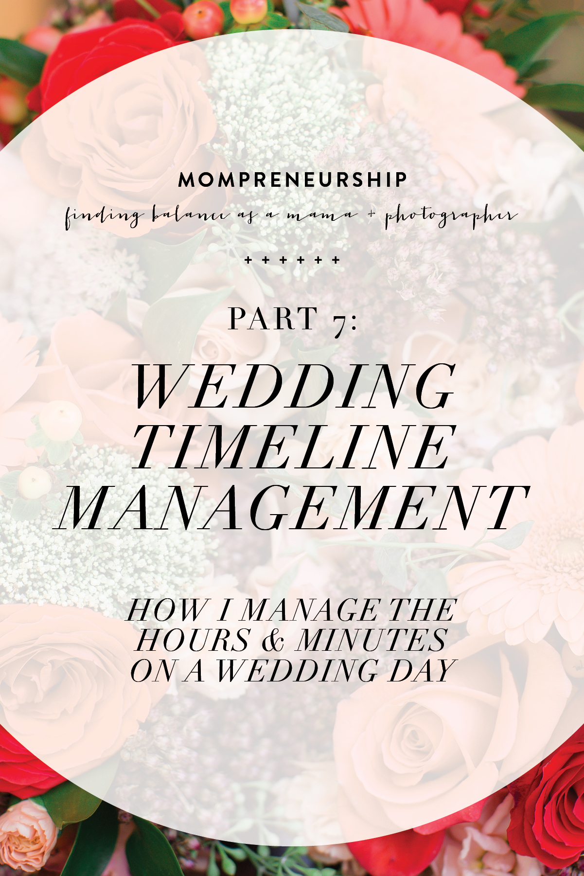 Wedding Day Timeline Management